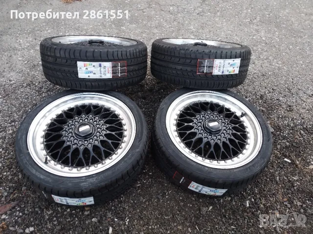 продавам оригинални bbs джанти 17ки за бмв, снимка 2 - Гуми и джанти - 49414205