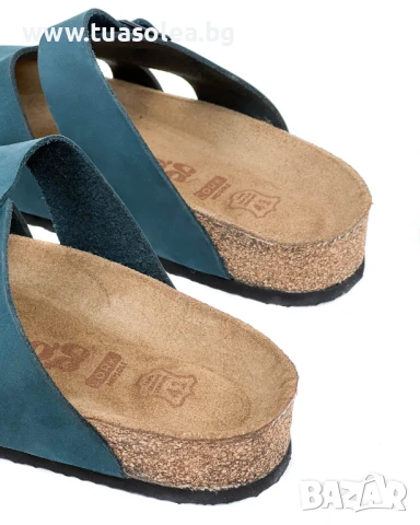 Мъжки ортопедични чехли от естествена кожа | Марка Tuasolea, снимка 1