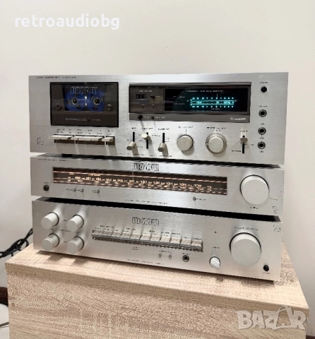 🔉Ретро аудио система сет LUXMAN - усилвател, дек, тунер + тонколони Arcus🔉, снимка 2 - Аудиосистеми - 52665300