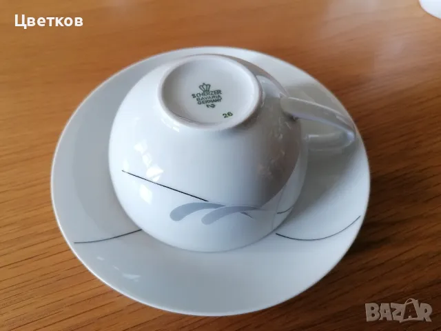 Сервиз за чай за 12 човека "Scherzer Bavaria", снимка 8 - Антикварни и старинни предмети - 49617428