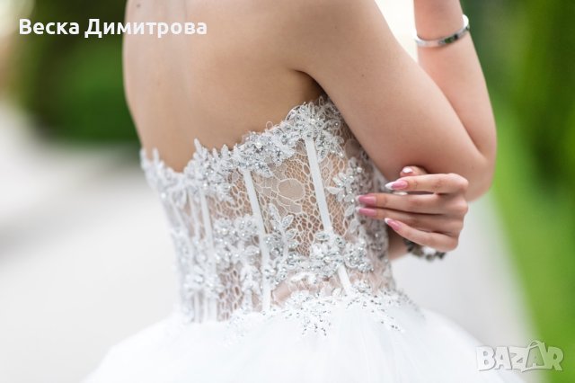 Бяла рокля, снимка 3 - Рокли - 41472687