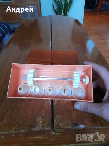 Стар шприц за сладки #10, снимка 3 - Антикварни и старинни предмети - 48933011