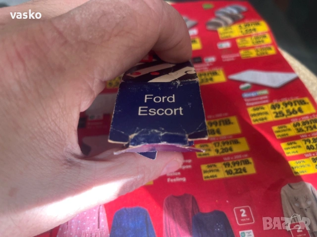 Форд Ескорт-английски,стар,перфектен, снимка 9 - Колекции - 53533683