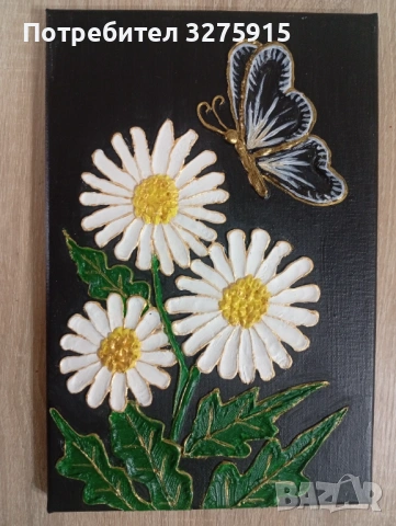 Картини ръчно рисувани от гипс , снимка 6 - Картини - 53813386