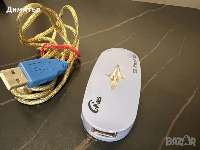 USB Сплитер 4 Порта USB Хъб Разклонител За Компютър Лаптоп PC
