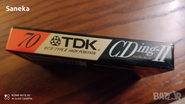 TDK CDing II 70, снимка 3 - Аудио касети - 36082922
