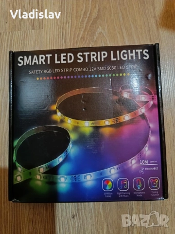 Комплект 5050 RGB LED светлини 10М