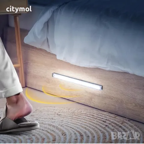 LED лампа с датчик за движение и вградена батерия, няколко режима на работа, различни дължини, снимка 8 - Лед осветление - 48338294