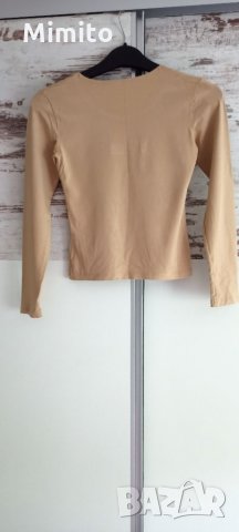 Блуза с камъчета, снимка 2 - Блузи с дълъг ръкав и пуловери - 34481751