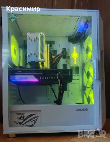 Геймърски компютър Ryzen 5600x, GeForce RTX 3060ti,32gb ddr4,960gb ssd, снимка 3 - Геймърски - 53140718