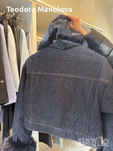 Дамско яке от деним, снимка 3 - Якета - 53187909