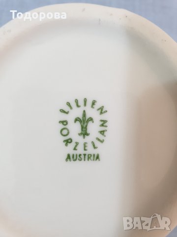 Стилна австрийска порцеланова каничка, снимка 5 - Чаши - 35679079