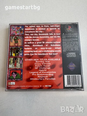 Hunchback of Notredame за PS1, снимка 2 - Игри за PlayStation - 56039676