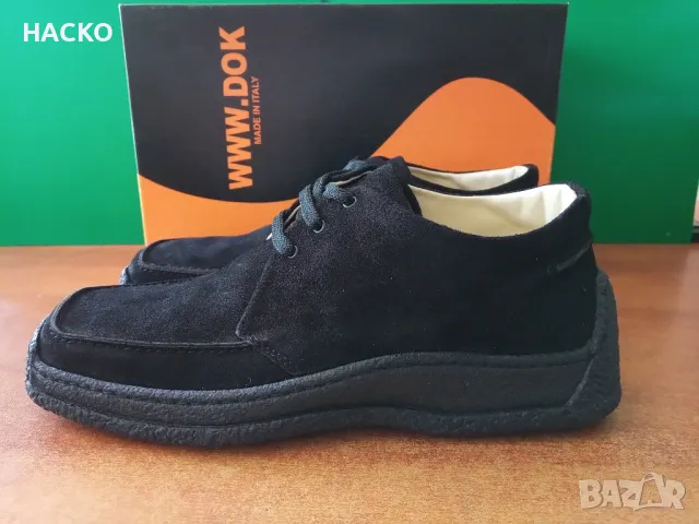 ПРОМО ЦЕНА Мъжки Велурини Боти WWW DOK Номера 42 43 Made in Italy
