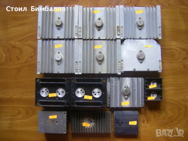 Алуминиеви радиатори за мощни транзистори и диоди, снимка 1 - Друга електроника - 42641602