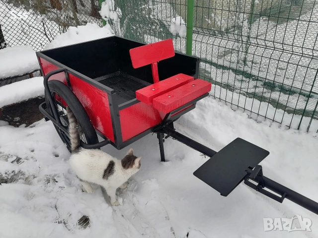 Ремарке за мотофреза със спирачки 