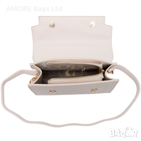 Ежедневна дамска чанта AMORE Celeste - Cream, снимка 4 - Чанти - 53584992