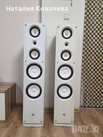 Продавам: Мощни Подови Тонколони KODA (Бял Цвят) 