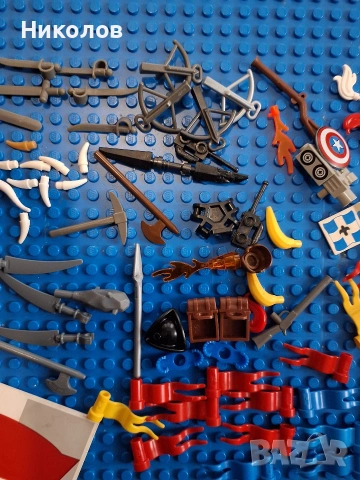 LEGO всякакви дребни аксесоари и части, снимка 5 - Конструктори - 53438302
