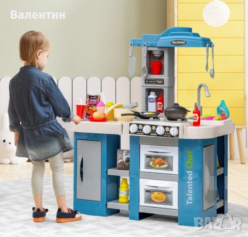 Детски кухненски комплект от 72 части, снимка 6 - Образователни игри - 53123311