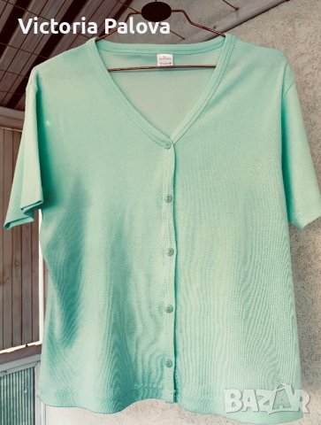 Лятна жилетка/тениска цвят резеда, снимка 2 - Жилетки - 40685588