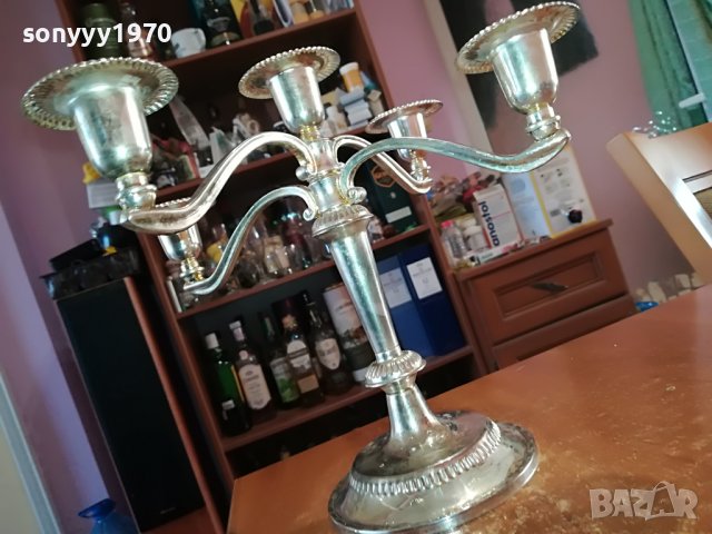 СВЕЩНИК ЗА 5 СВЕЩИ 2803231648, снимка 12 - Антикварни и старинни предмети - 40169135