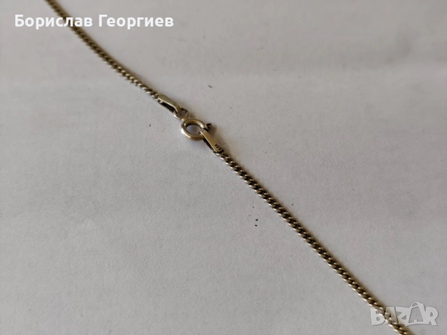 Сребърно колие 925, снимка 4 - Колиета, медальони, синджири - 53643225