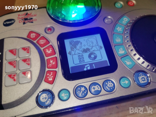 V-TECH KID SUPER STAR DJ STUDIO-ВНОС FRANCE 1502260824, снимка 11 - Ресийвъри, усилватели, смесителни пултове - 53480660