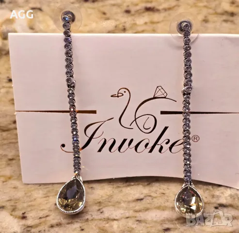Стилни обеци Invoke, снимка 2 - Обеци - 49245628