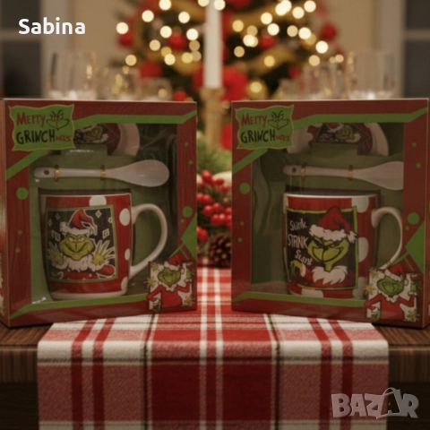 Коледни, подаръчни комплекти с чаши, различни цени , снимка 10 - Чаши - 52571198