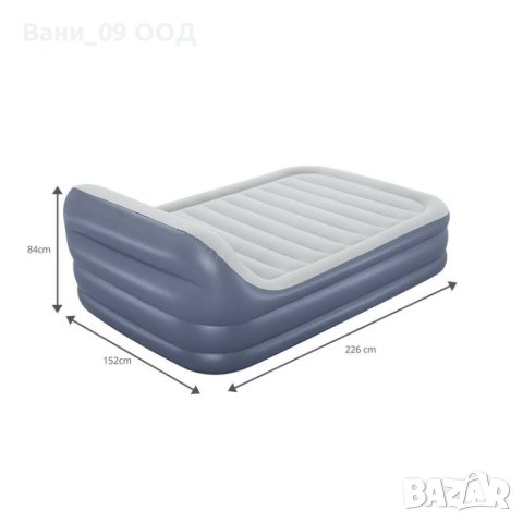 Надуваемо легло с ВГРАДЕНА ПОМПА!, снимка 11 - Надуваеми легла - 41487430