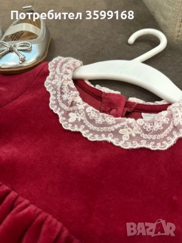 Рокля H&M 74рр, снимка 2 - Бебешки рокли - 52746350