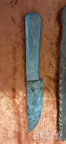 Стар нож с кания, снимка 11 - Колекции - 51851056