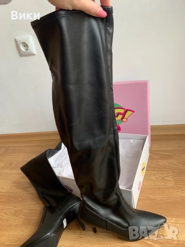 Кожен ботуш , снимка 6 - Дамски ботуши - 39243096
