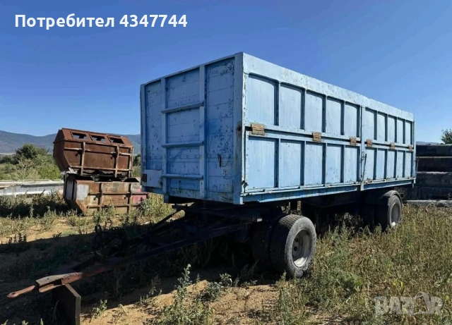 Самосвално ремарке 15 тонно. , снимка 4 - Ремаркета - 53070695