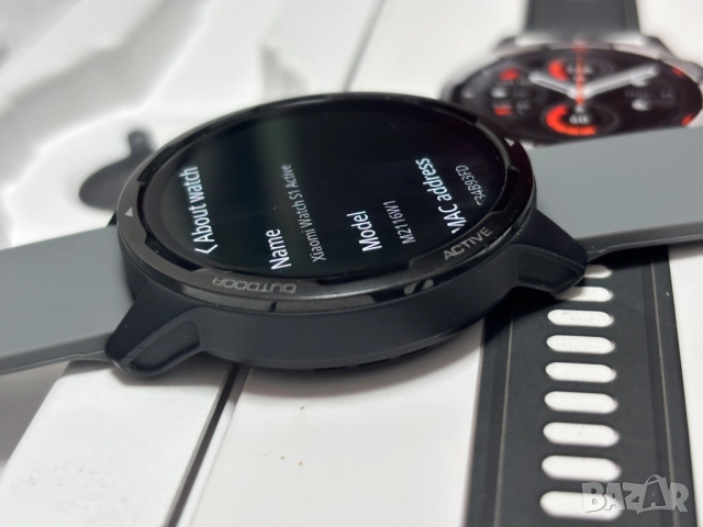 Перфектен! Смарт Часовник Xiaomi Mi Watch S1 Active SPACE BLACK, снимка 8 - Смарт часовници - 52201240