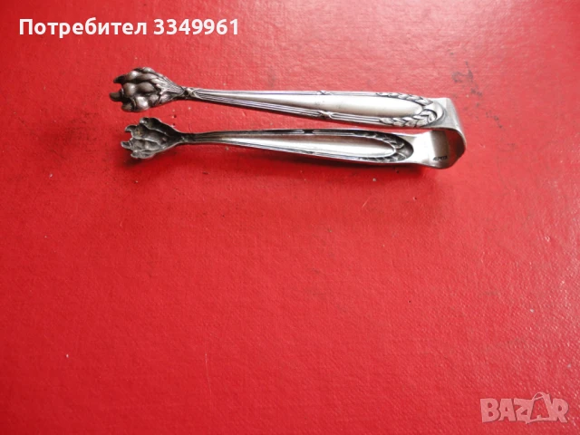 Невероятна щипка за лед захар Арт Деко , снимка 6 - Колекции - 51376668