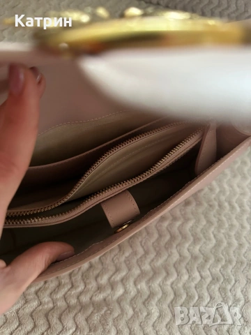 Чанта PINKO - естествена кожа, снимка 4 - Чанти - 53130607