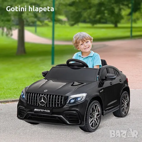 Акумулаторен джип Mercedes GLC63 COUPE Licensed 12V батерия,MP3, снимка 5 - Електрически играчки - 50268322