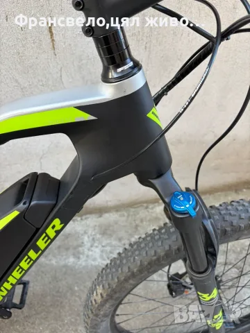 27.5  цола алуминиев електрически велосипед колело Yamaha 2 по 11 скорости Shimano deore xt , снимка 10 - Велосипеди - 55851283