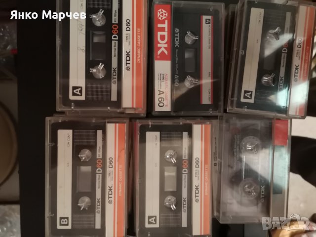 Аудио касети (аудиокасети) TDK D60, ТDK D C60- за презапис