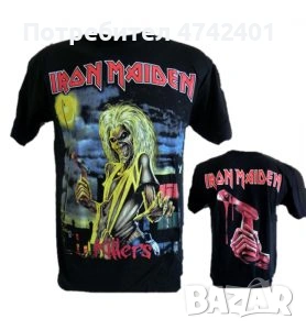 Рок метъл тениски Iron Maiden, снимка 5 - Тениски - 53535701