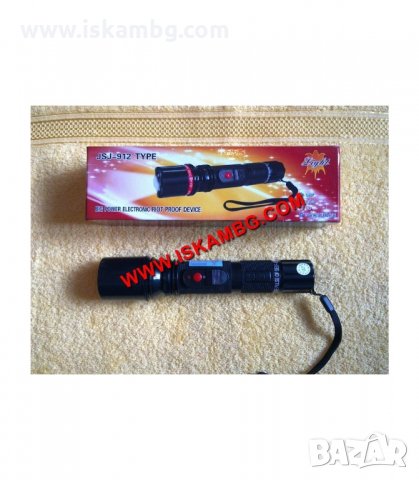ЕЛЕКТРОШОК С МОЩЕН ЛЕД ФЕНЕР - код 912, снимка 3 - Бойно оръжие - 34088851