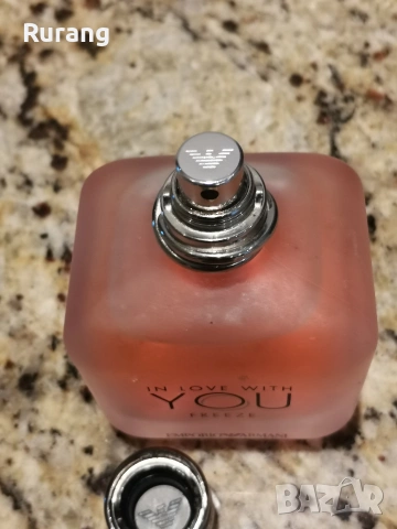 Оригинален парфюм Emporio Armani In Love with You Freeze 100 ml EDP , снимка 4 - Дамски парфюми - 53738600