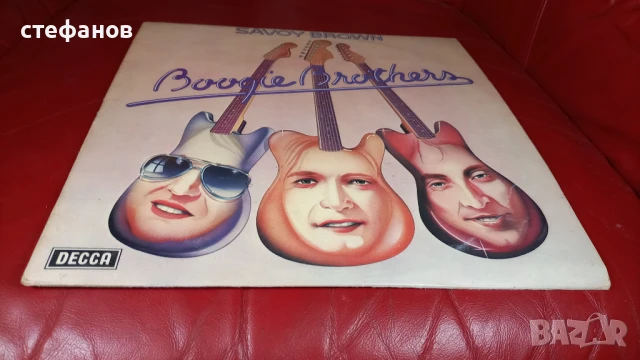 Дългосвиреща грамофонна плоча SAVOY BROWN „boogie brothers”, английска преса