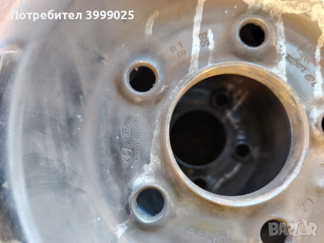 Джанти за Kia и hyundai, снимка 2 - Гуми и джанти - 52256771