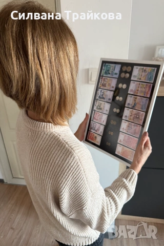 Колекционерска рамка "Българският лев" 1980г - 2026г, снимка 3 - Картини - 53234997