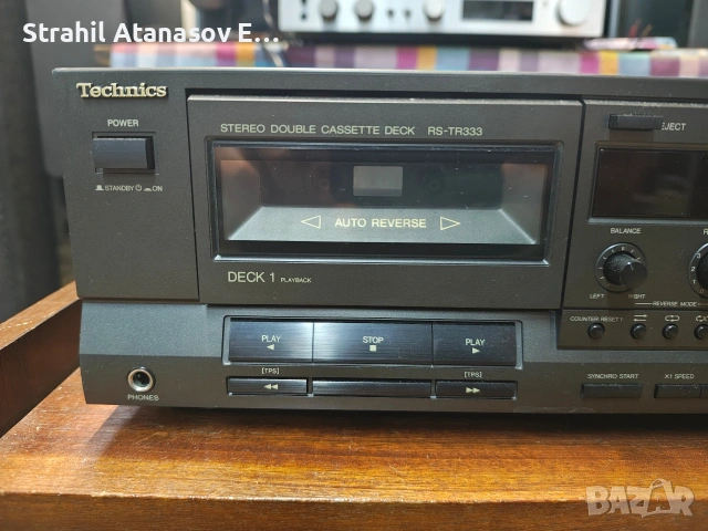 Technics RS-TR 333 Двукасетен Стерео Дек, снимка 4 - Декове - 53668019