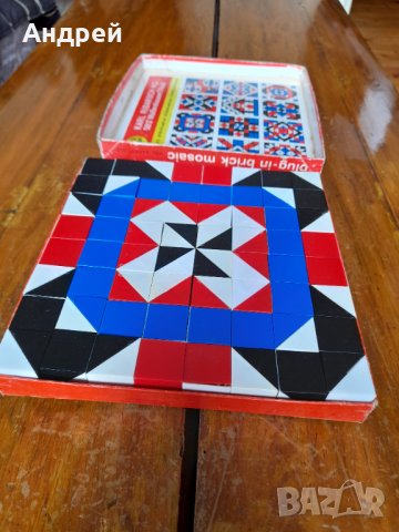 Стара детска игра Kubus Mosaik, снимка 2 - Други ценни предмети - 39408598