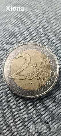 Монета 2 евро 2002 г., Франция, снимка 2 - Нумизматика и бонистика - 53172646